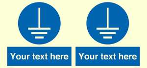 Custom Connect to Earth Sign